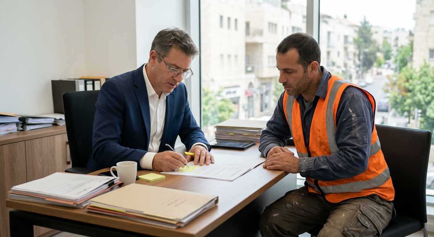 מדריך מעשי בנושא בדיקת חוזה לקבלן. למדו כיצד לבדוק סעיפים פיננסיים, להבטיח את יציבות הצוות הניהולי דרך consworkers ולנהל את אתרי הבנייה ב-CRM של BuildNav
